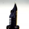 Vintage Pilot Custom 74 black barrel fountain pen -  14K solid gold Extra Fine nib - Image 10