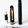 Pilot Custom 74 black barrel fountain pen -  14K 585 solid gold F nib  - Preowned - Image 10