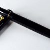 Pilot Custom 74 black barrel fountain pen -  14K 585 solid gold F nib  - Preowned - Image 3