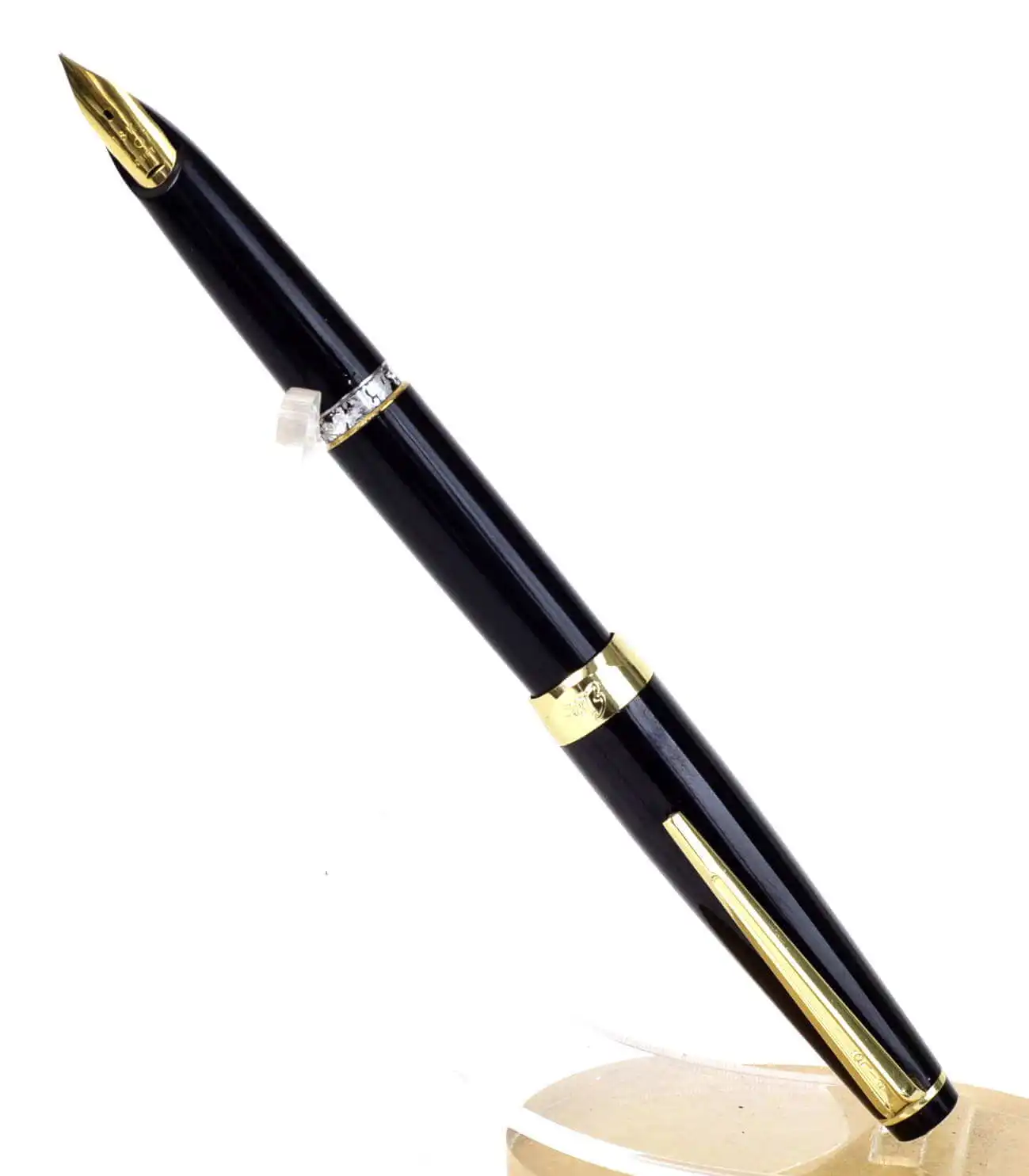 Vintage pilot Elite 95s full size fountain pen with 18K solid gold Fine Script nib - Image 2