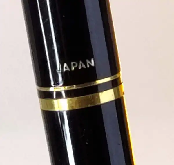 Pilot super fountain pen and  ballpoint with 23K gold plated F nib - unused mint - Image 8