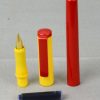 vintage platignum school cartridge fountain pen with 23K gold plated F Nib - Image 3