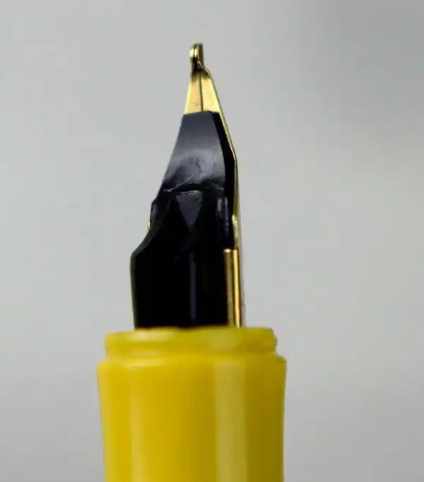 vintage platignum school cartridge fountain pen with 23K gold plated F Nib - Image 6