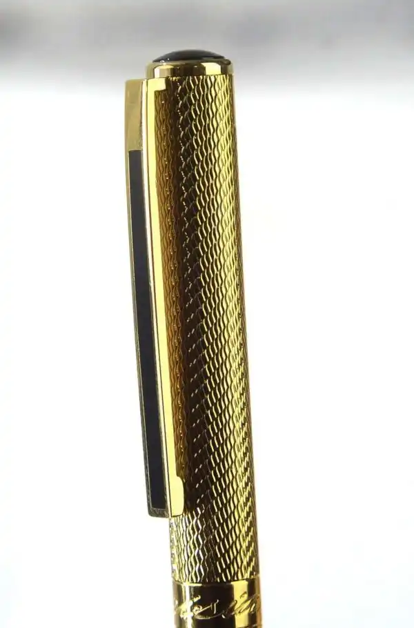 platinum vintage golden fountain pen and mech pencil set - NOS - Image 5