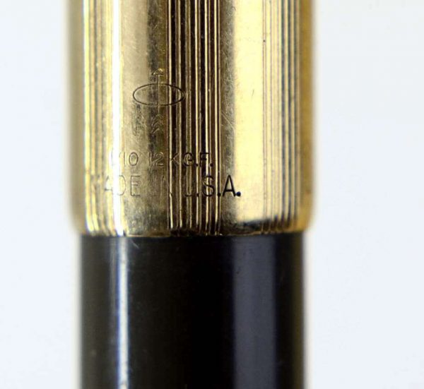 Vintage Parker 61 fountain pen 12K gold filled cap with 14K Gold F nib - Image 5