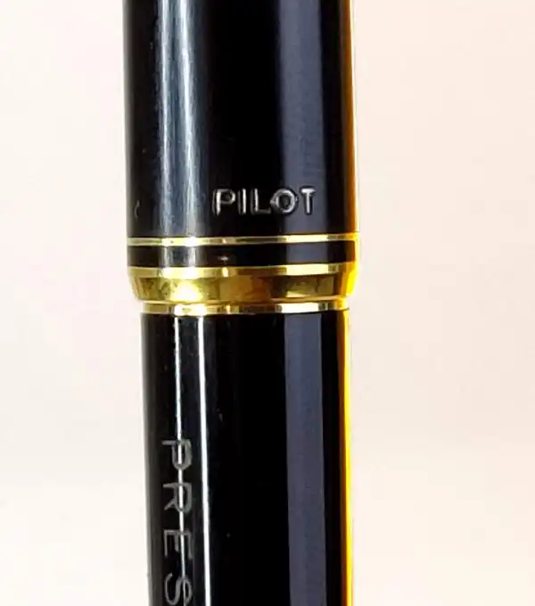 Pilot super fountain pen and  ballpoint with 23K gold plated F nib - unused mint - Image 11