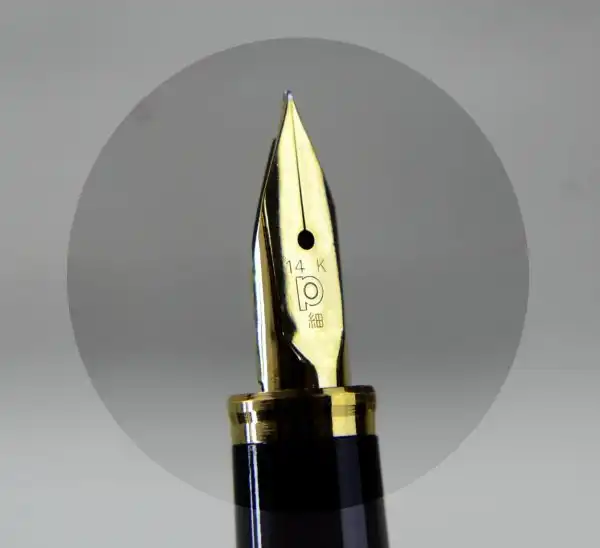 platinum vintage golden fountain pen and mech pencil set - NOS - Image 11
