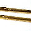 platinum vintage golden fountain pen and mech pencil set - NOS - Image 3