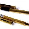 platinum vintage golden fountain pen and mech pencil set - NOS - Image 12