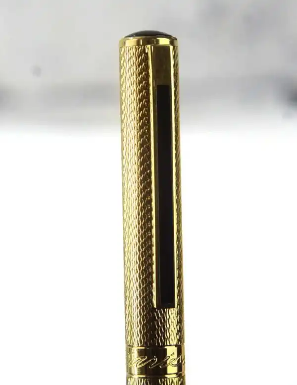 platinum vintage golden fountain pen and mech pencil set - NOS - Image 9