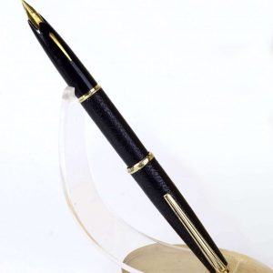 vintage-platinum-sheep-skin-fountain-pen-14K-solid-gold-Medium-nib-Japan