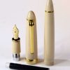 Sailor 1911 lifetime pen Ivory barrel - 14K solid gold M nib  - Clean condition - Image 9