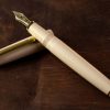 Sailor 1911 lifetime pen Ivory barrel - 14K solid gold M nib  - Clean condition - Image 3