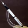 Waterman Expert Silver tone barrel fountain pen - Steel M nib - Image 2
