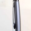 Waterman Expert Silver tone barrel fountain pen - Steel M nib - Image 11