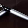 Waterman Expert Silver tone barrel fountain pen - Steel M nib - Image 3