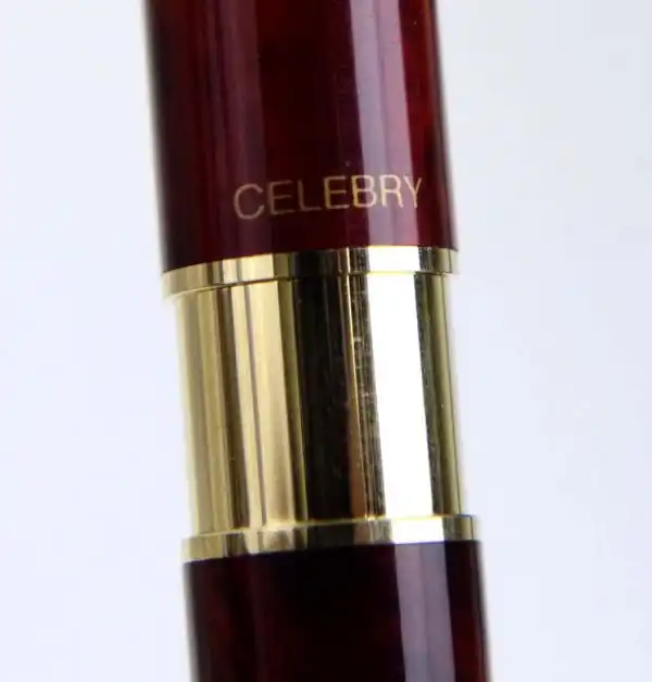 Pelikan Celebry P580 piston converter fountain pen 14K gold B nib - Mint - Image 6