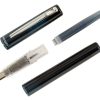 Platinum Prefounte Graphite blue fountain pen with M nib - Brand new - Image 11