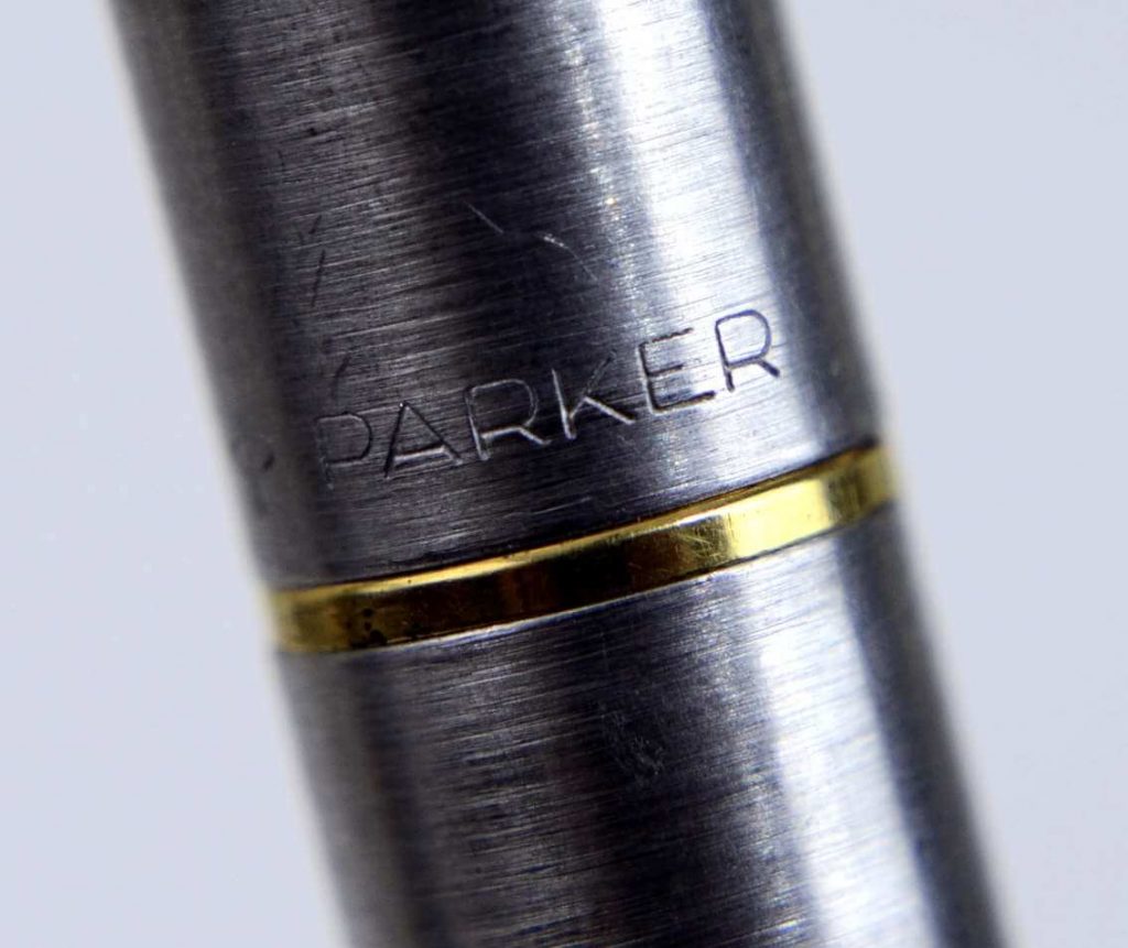 Buy Vintage Parker 45 flighter fountain pen flighter 14K solid gold F nib