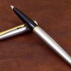Vintage  parker 45 flighter fountain pen 10Karat solid gold M nib - UK - Image 8