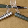 Vintage parker 45 grey green Fountain pen with steel F nib  - USA - Image 3