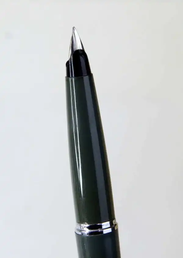 Vintage parker 45 grey green Fountain pen with steel F nib  - USA - Image 9