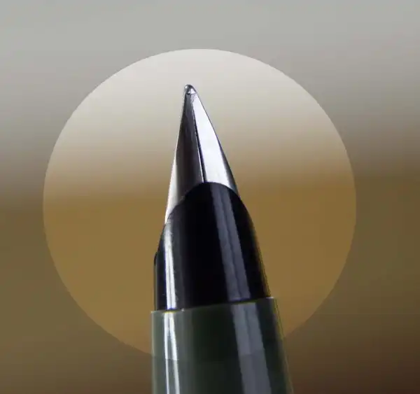Vintage parker 45 grey green Fountain pen with steel F nib  - USA - Image 4