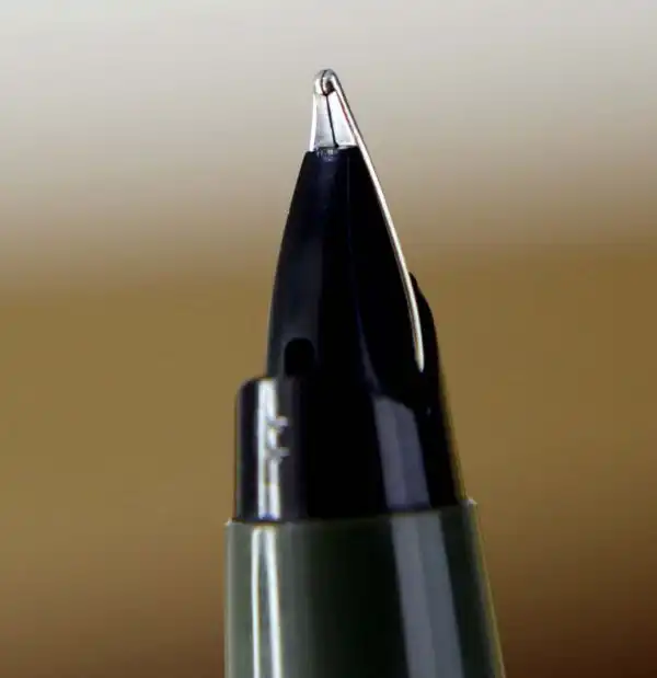 Vintage parker 45 grey green Fountain pen with steel F nib  - USA - Image 6