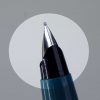 Vintage parker 45 teal blue Fountain pen with steel F nib  - USA - Image 4