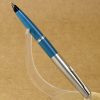 Vintage parker 45 teal blue Fountain pen with steel F nib  - USA - Image 2