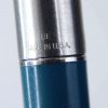 Vintage parker 45 teal blue Fountain pen with steel F nib  - USA - Image 5