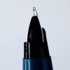 Vintage parker 45 teal blue Fountain pen with steel F nib  - USA - Image 8
