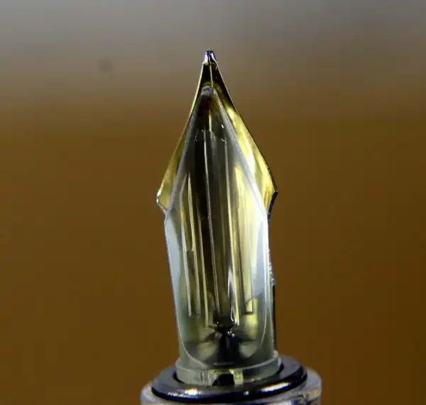 wingsung demonstrator vaac filler fountain pen with full flex Fine nib - Image 5