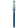 Moonman S1 blue acrylic mosaic barrel fountain pen with gold plated F nib - Brand new - Image 3