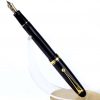 Pilot Custom 74 black barrel fountain pen -  14K solid gold Extra Fine nib - Image 2