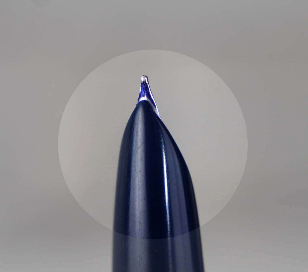 Buy vintage parker 21 navy barrel fountain pen with steel M nib online