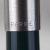 Vintage parker 21 fountain pen green barrel with steel M nib - Image 6