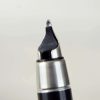 Parker 25 vintage chrome barrel fountain pen with Original Converter  - M nib - Image 8