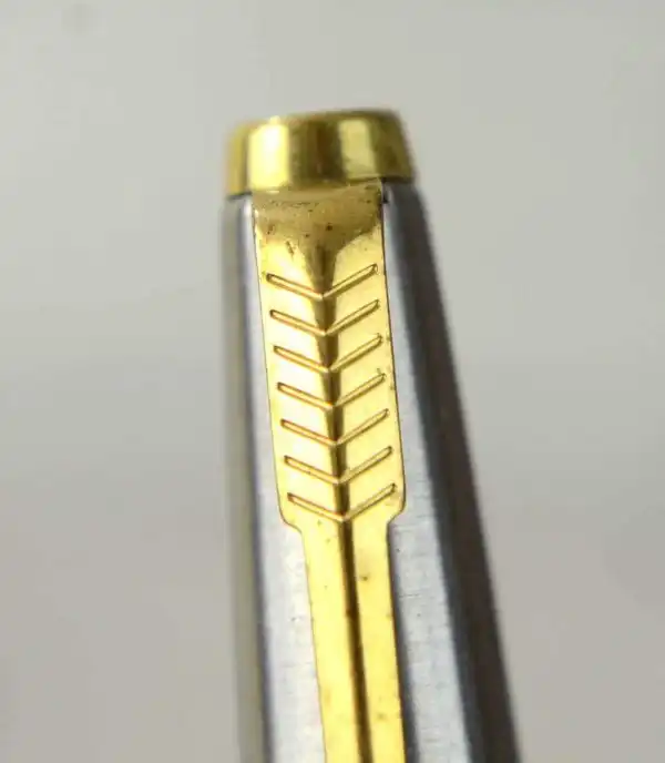 Vintage parker 45 flighter fountain pen 10Karat solid gold F nib - UK - Image 5