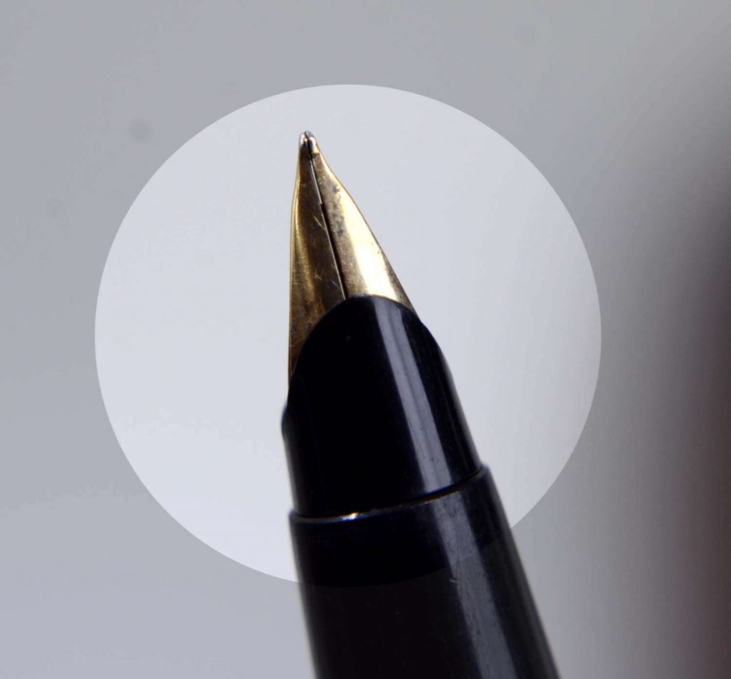 Buy Vintage Parker 45 flighter fountain pen flighter 14K solid gold F nib