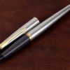 Vintage parker 45 flighter fountain pen with 14K solid gold Medium nib - Image 3