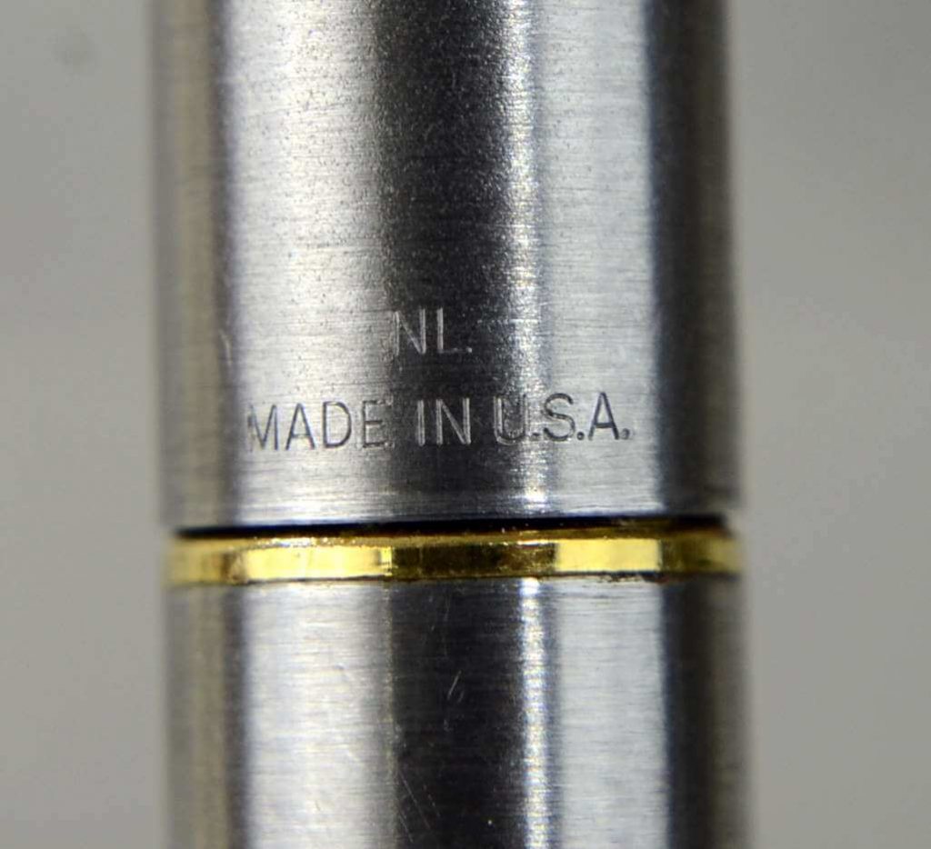 Buy online Parker 45 flighter steel barrel f fountain pen gold plated F Nib