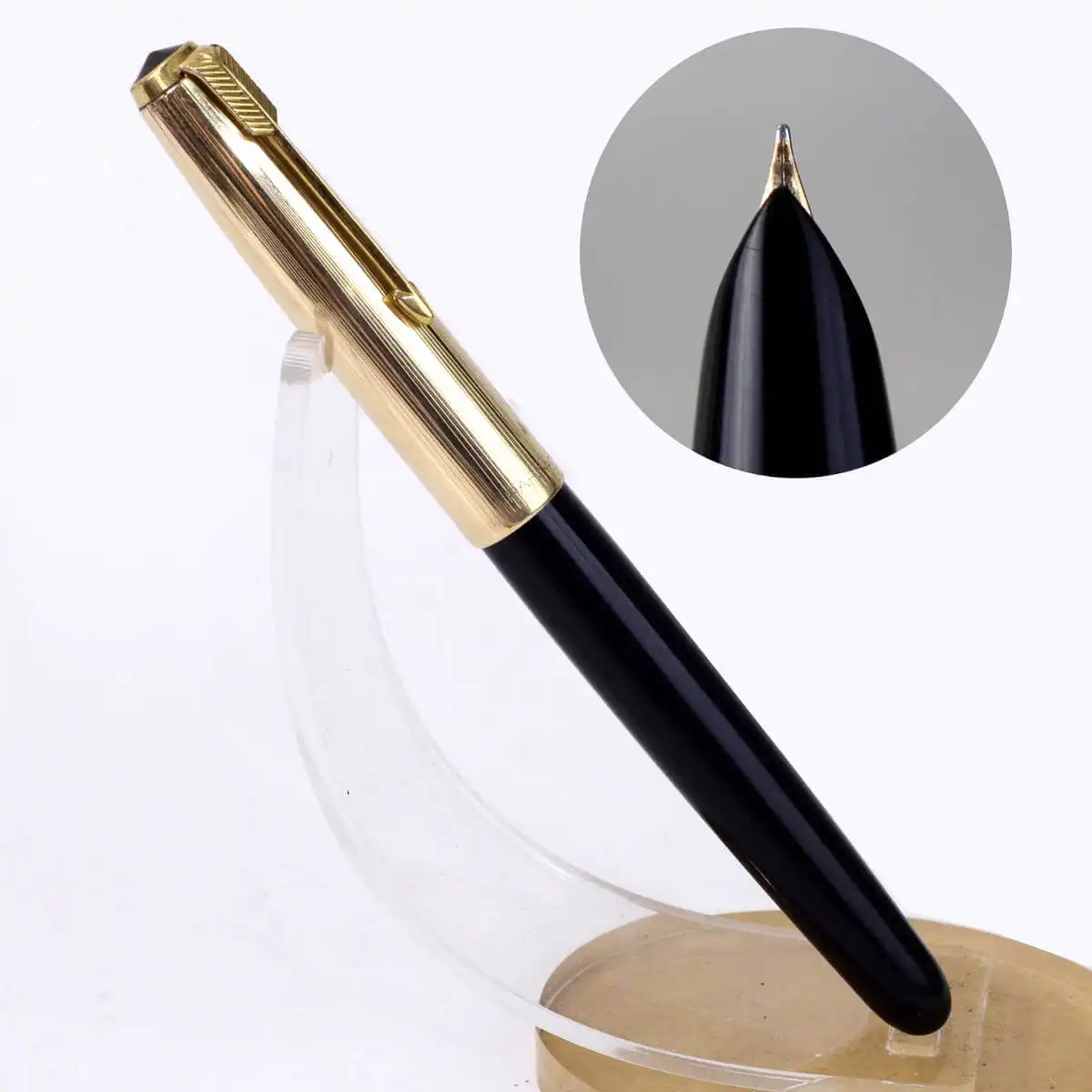【希少】Parker 51 万年筆　14K ヴィンテージ vintage-parker-51-aerometric-