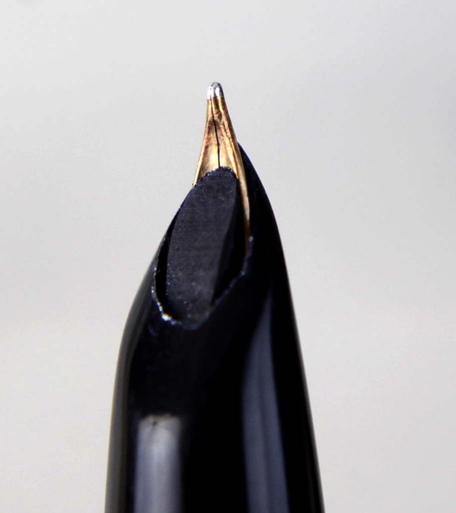 Buy Vintage parker 51 black barrel fountain pen 14K gold F nib online