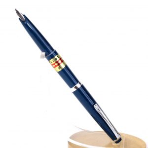 vintage-pilot-super-55-fountain-pen-semi-hooded-steel-Medium-nib-Japan