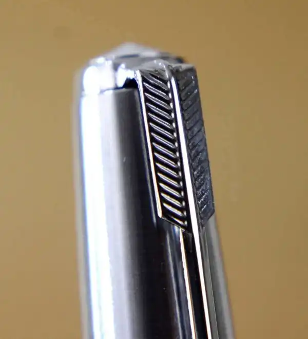 wing sung 601 brown  barrel Vacumatic button filler fountain pen with F nib - Image 9