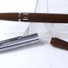 wing sung 601 brown  barrel Vacumatic button filler fountain pen with F nib - Image 6