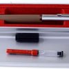 wing sung 601 brown  barrel Vacumatic button filler fountain pen with F nib - Image 5