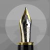 Montblanc Meisterstück 144 Piston converter fountain pen 14K gold Dualtone B nib - Image 9