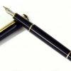 Montblanc Meisterstück 144 Piston converter fountain pen 14K gold Dualtone B nib - Image 3